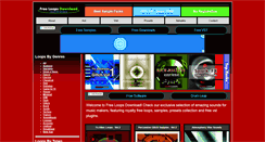 Desktop Screenshot of freeloopsdownload.com