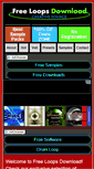 Mobile Screenshot of freeloopsdownload.com